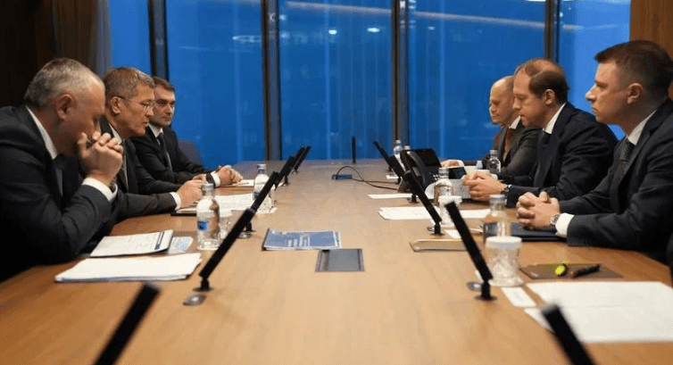 Развитие промышленного потенциала в Башкирии обсудили на встрече с Министром