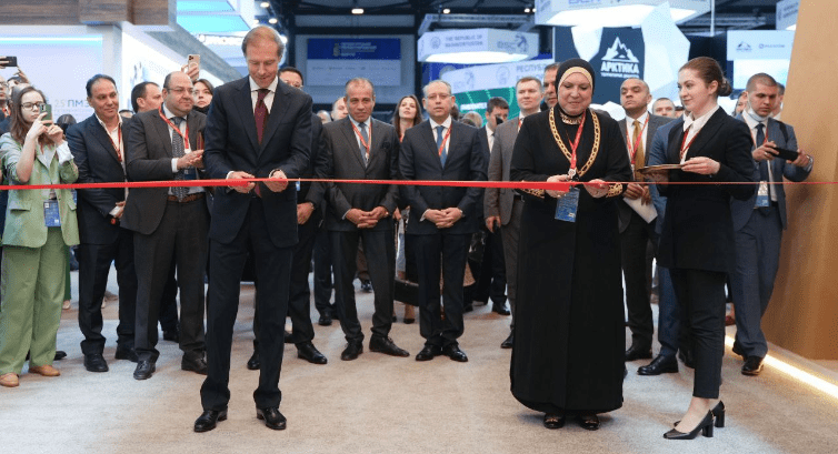 На ПМЭФ-2022 открыли национальный павильон Республики Египет