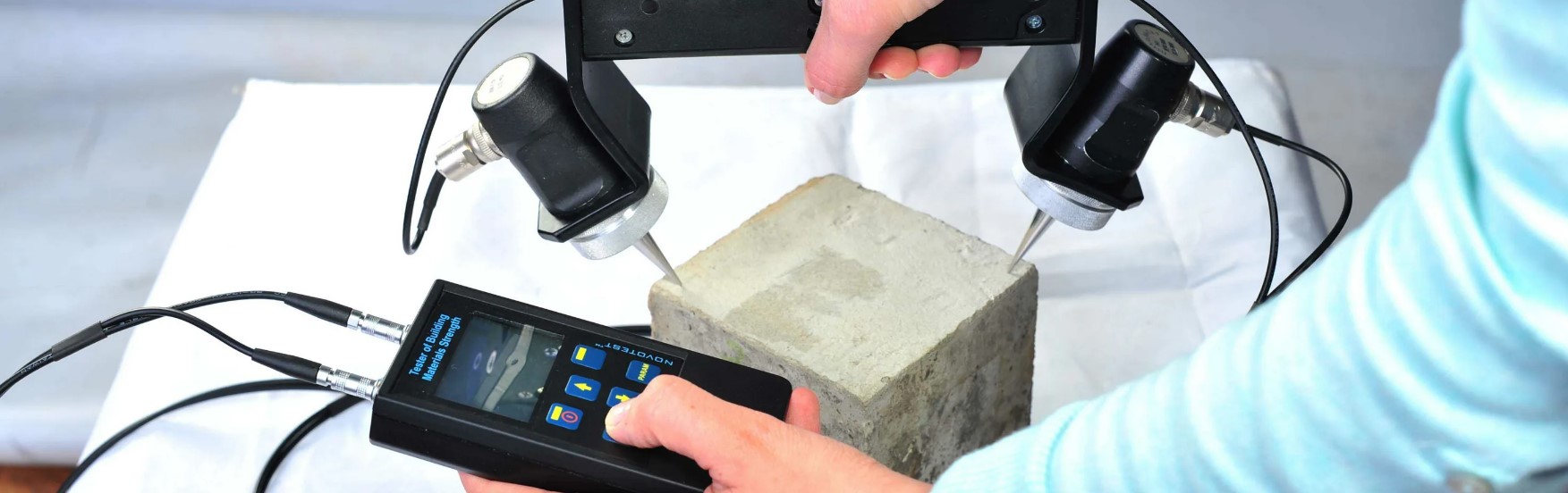 Неразрушающий контроль прочности бетона
